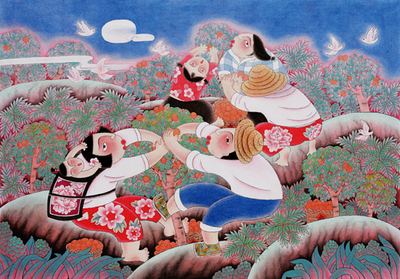 重庆8幅群众文艺作品入选“新生活·新风尚·新年画”——记我们的小康生活主题美术创作展